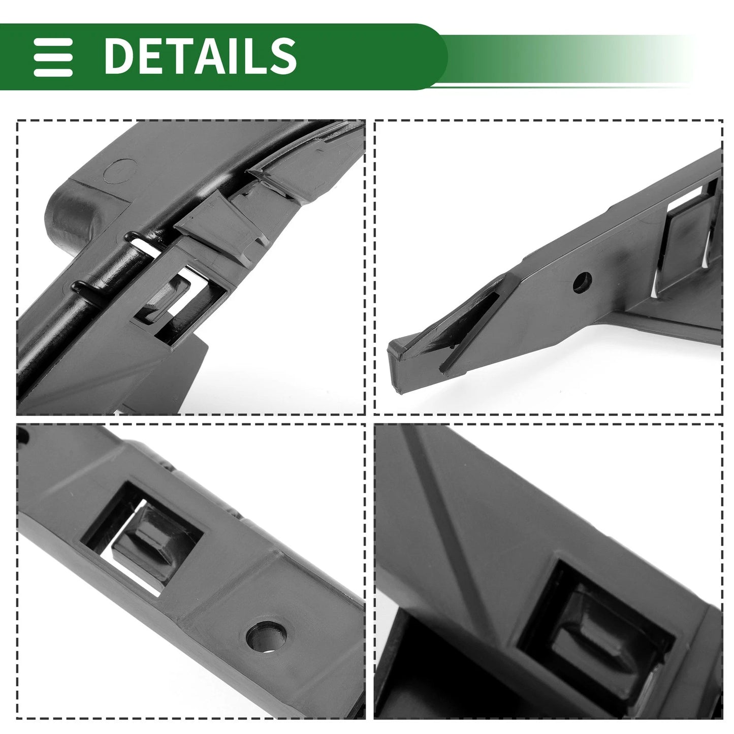 Left Front Bumper Retainer Bracket for BMW 525i (2004-2007)