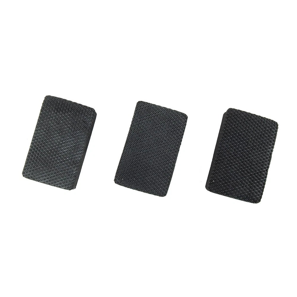3 x Car Clay Bar Pad Sponges Block Cleaning Eraser Wax Polish Pad Tools Black