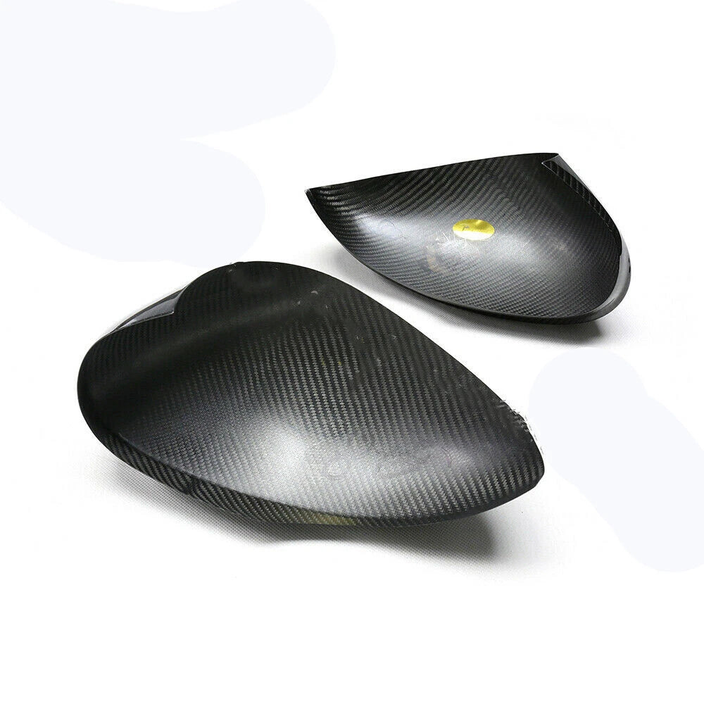 Carbon Fiber Mirror Cover Caps for 2016-2023 Alfa Romeo Giulia Quadrifoglio