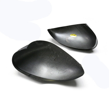 Carbon Fiber Mirror Cover Caps for 2016-2023 Alfa Romeo Giulia Quadrifoglio