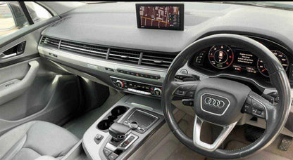 Non-Slip Dash Mat for Audi Q7 3.0L 2015-2019 Dashboard Cover Black