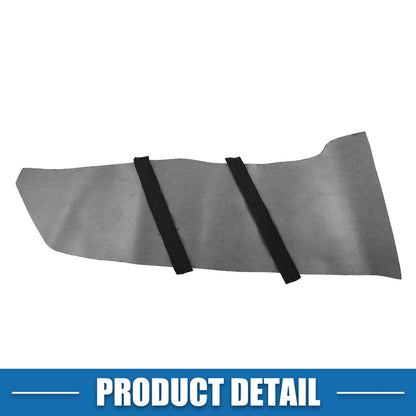 Front Door Panel Armrest Covers for Honda Accord (2008-2012) Black 1 Pair