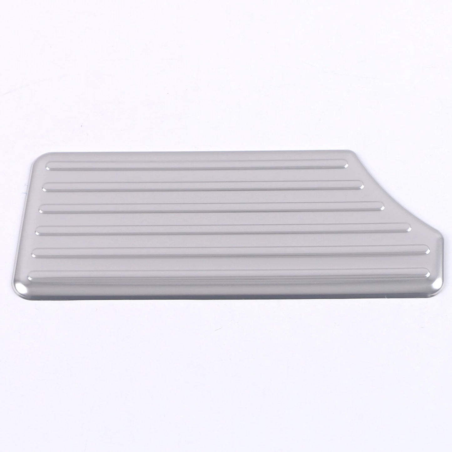 Foot Rest Pedal Plate Cover Trim for 2022-2023 Honda Civic Silver Steel