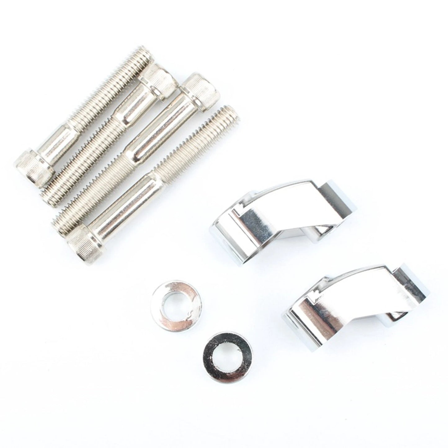 39mm 49mm Chrome Front Turn Signal Relocation Kit for Harley Sportster