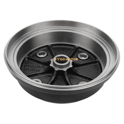 2 x Front Brake Drum & Shoes for Kawasaki Mule 2510 3000 3010 3020 4000 4010
