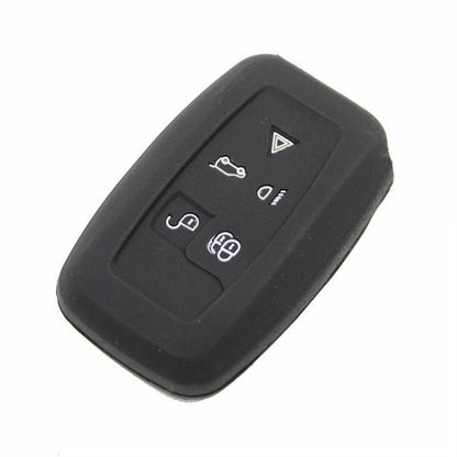 5BTN Silicone Shell Cover fit for Range Rover Sport Smart Key Case Black
