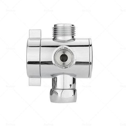 Three Way T-Adapter Valve for Toilet Bidet Shower Diverter 1/2 in