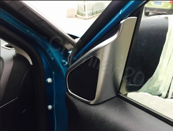 Interior Front Door Triangle Stereo Speaker Cover Trim for Suzuki VITARA (2018-2023)