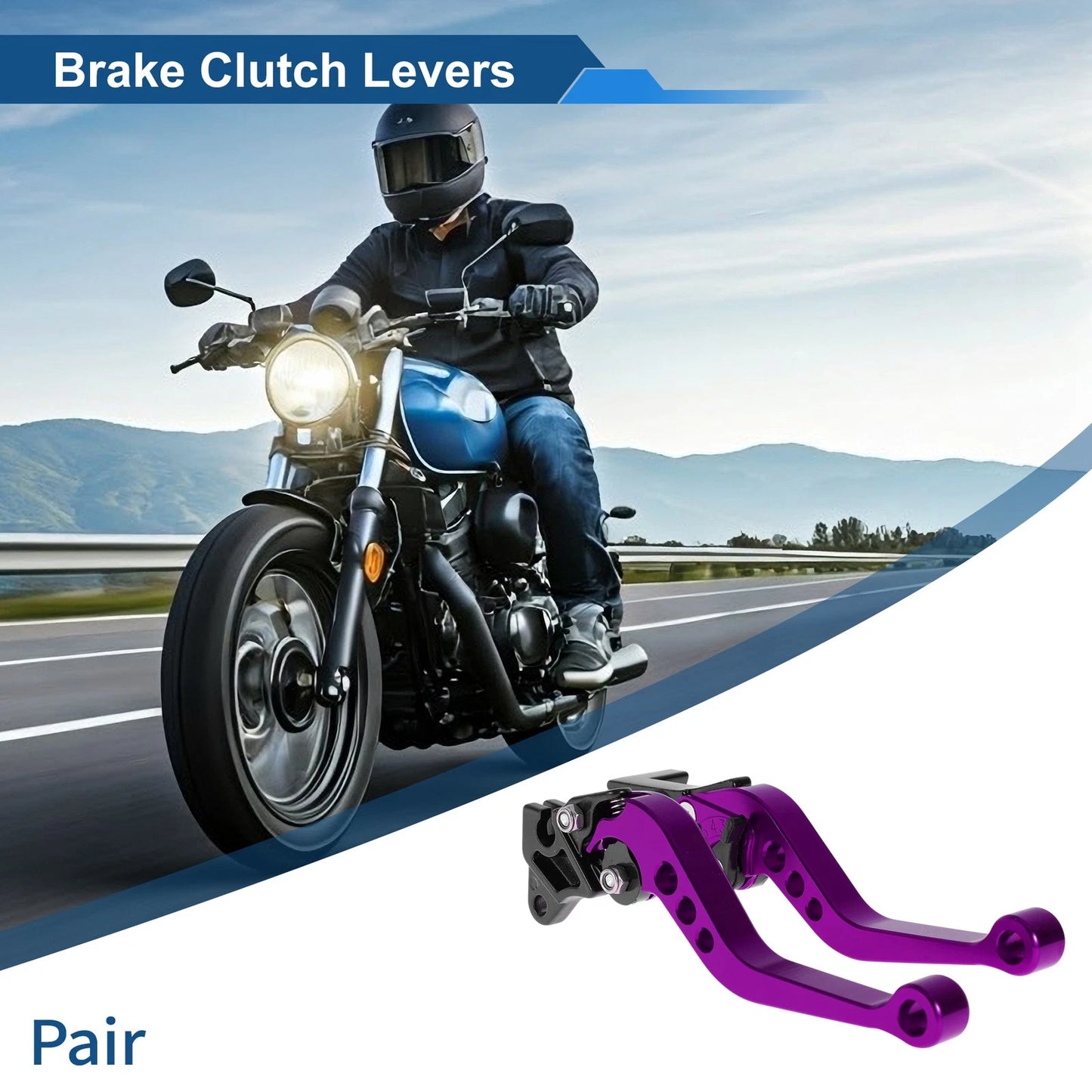 Adjustable Short Brake Clutch Lever 1 x for Yamaha YFZ 450 S (2003–2006)