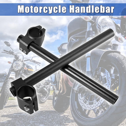 Set / 33mm / Handlebar Clip Ons for Motorcycle Black