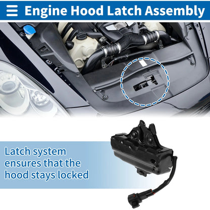 Hood Latch Assembly for Toyota Land Cruiser (2016–2020)