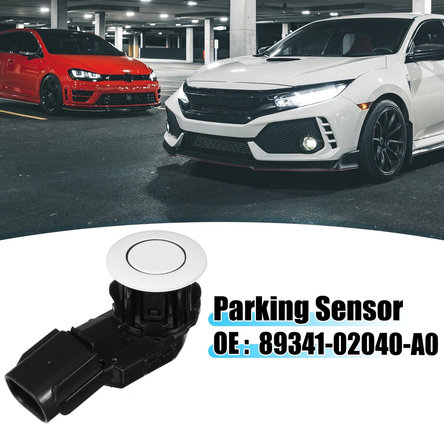 Reverse Assist Sensor for Toyota RAV4 (2012-2015) White 89341-02040-A0