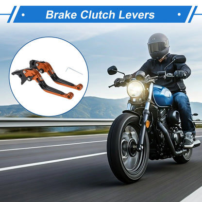 Brake Clutch Levers / 1 Pair / Adjustable Short Long for Yamaha YZF R1 (2009–2020)