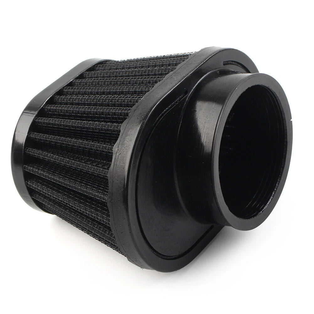 51mm 2 Inch Air Intake Filter Cleaner Pod for Universal Motorcycle Black