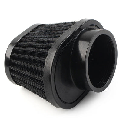51mm 2 Inch Air Intake Filter Cleaner Pod for Universal Motorcycle Black