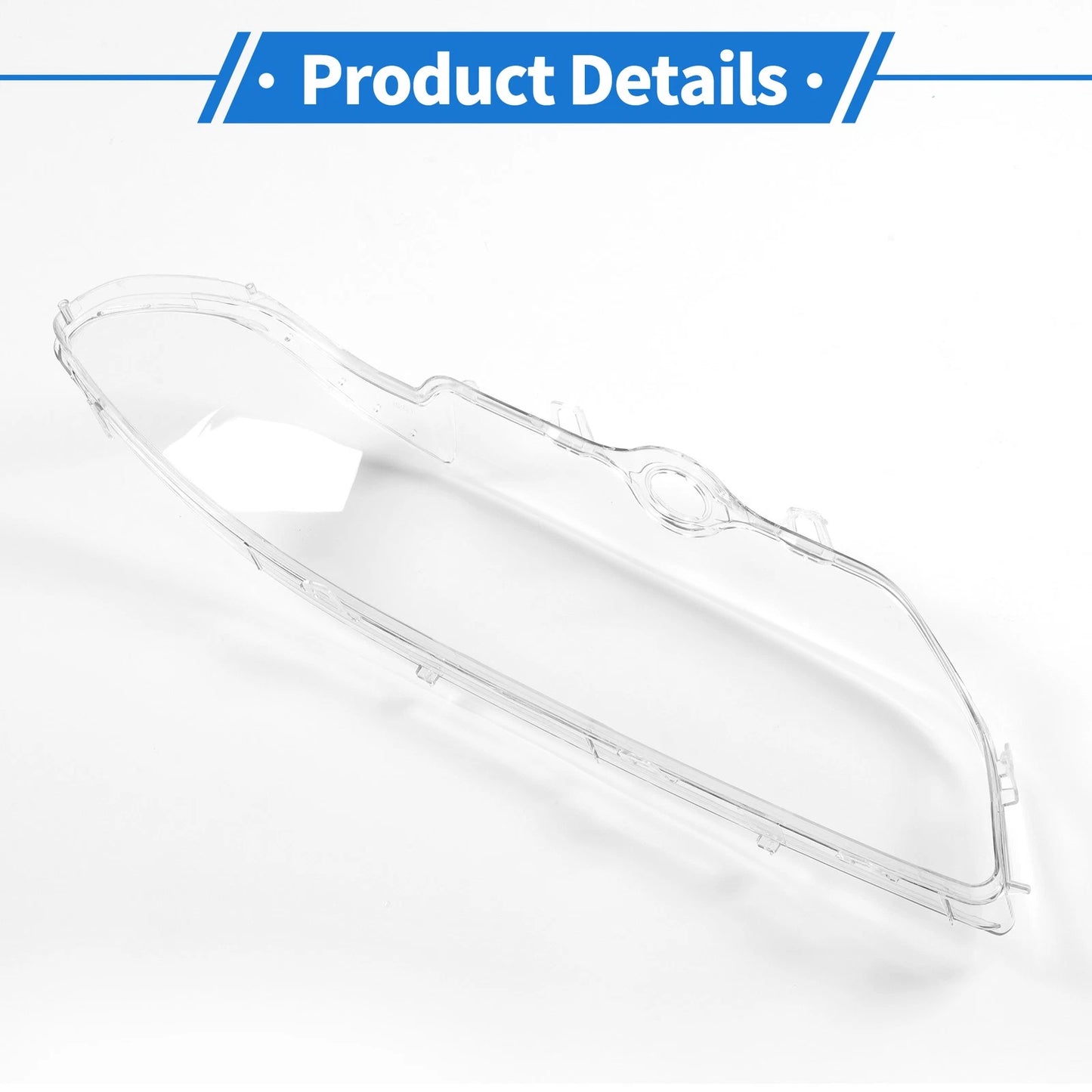 1 Pc Front Left Headlight Lens Cover for BMW 5 Series E39