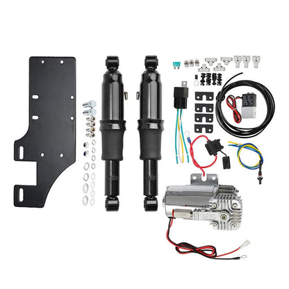 Rear Air Ride Suspension Kit for Harley Street Glide Touring (1994-2025)