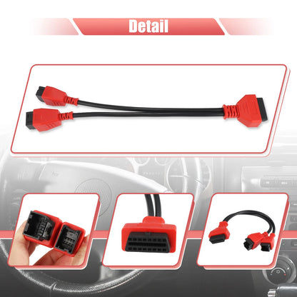 OBD Cable Adaptor Diagnostic Connector for Chrysler Dodge (2000-2023)