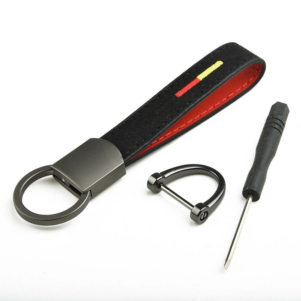 Keychain PU Leather Rope Strap Keyring for Luxury