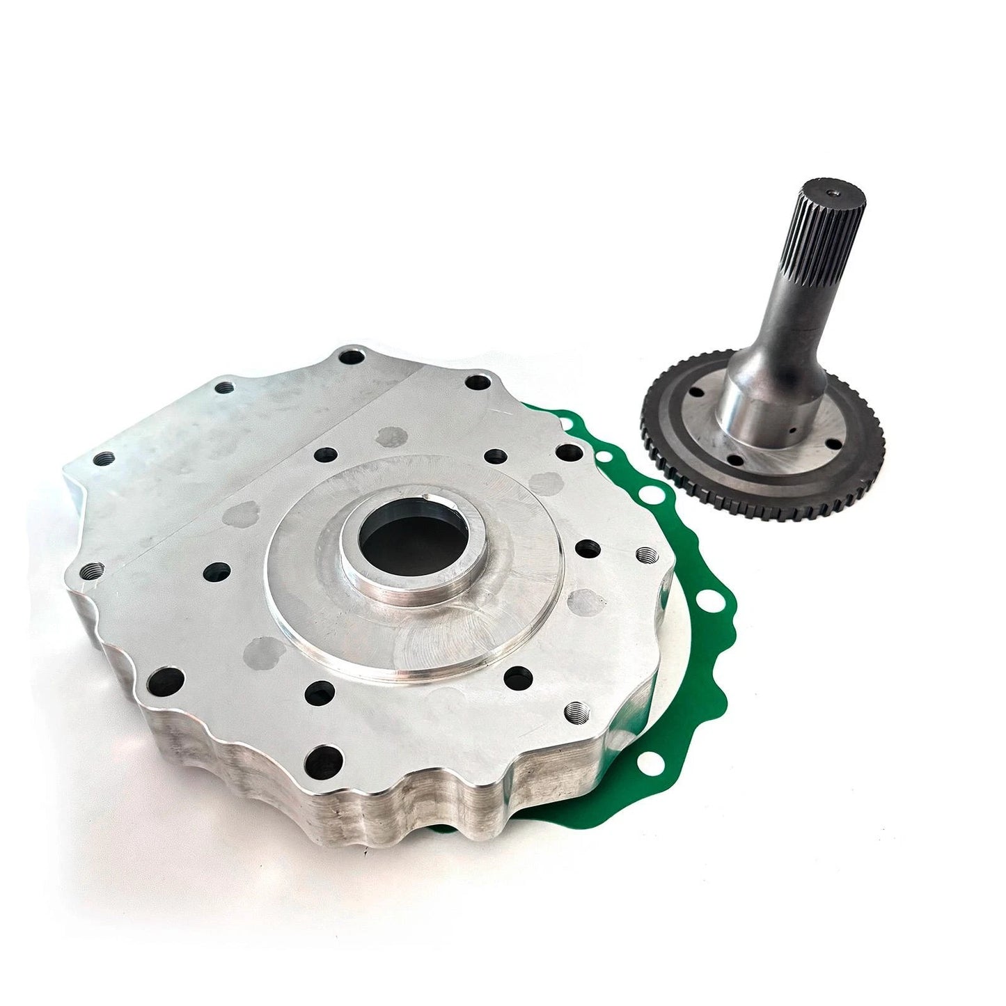 TH400 AWD GTR Transfer Case Adapter Plate & Shaft for GM