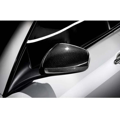 Real Carbon Fiber Adhesive Rearview Mirror Cover For Maserati GranTurismo 08-19