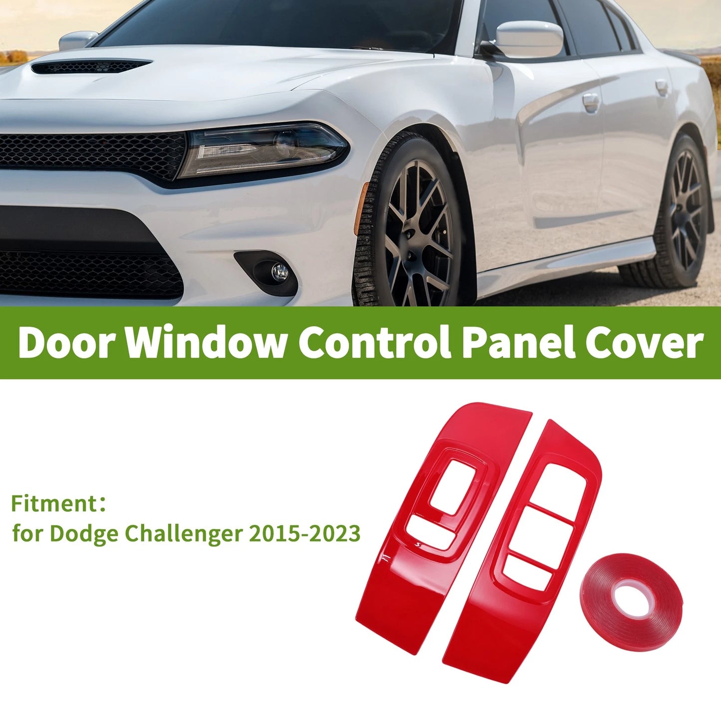 Window Switch Bezel Cover for Dodge Challenger (2015 - 2023)