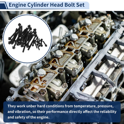 6.2L V8 Engine Cylinder Head Bolt Set for Dodge Challenger (2015-2020)