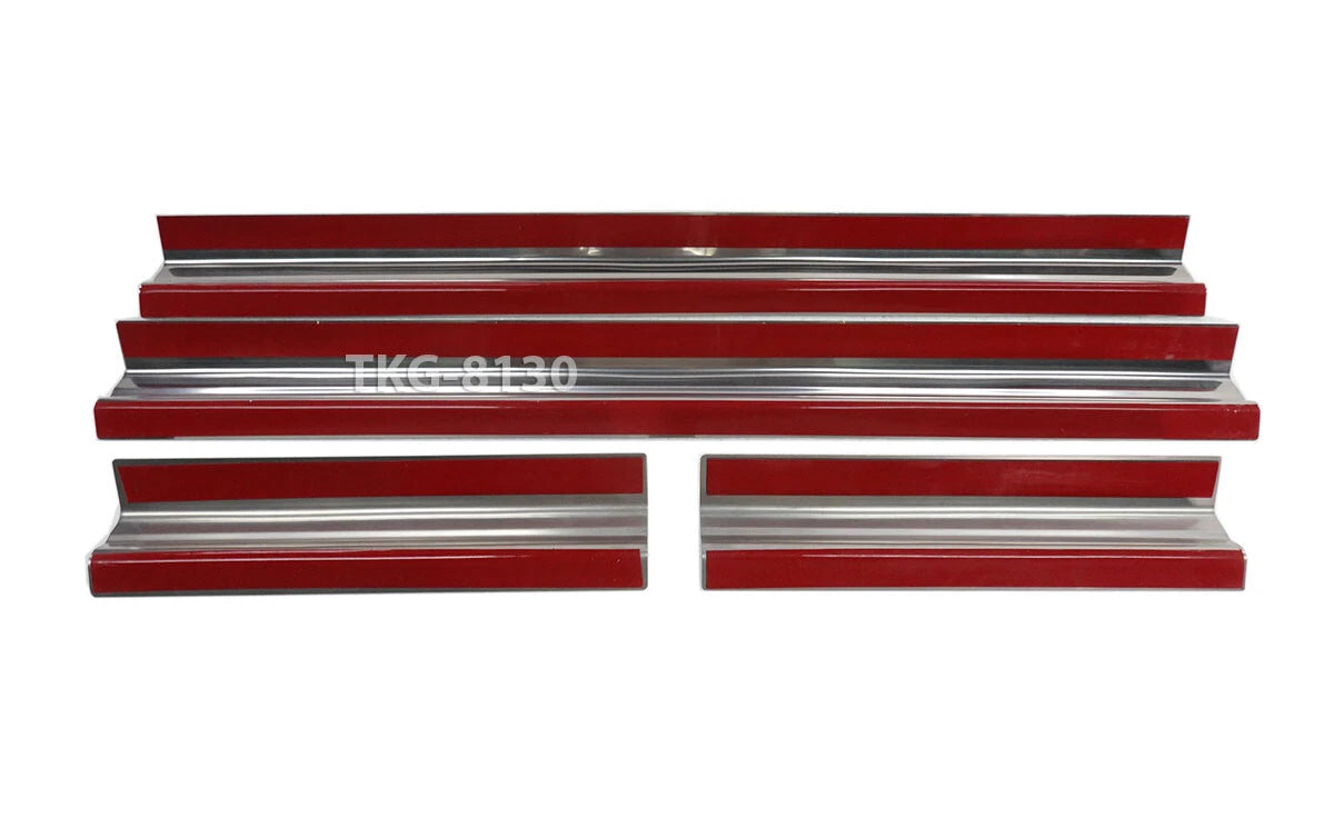 4 x Door Sill Scuff Plates for Chevrolet TrailBlazer (2012-2019)