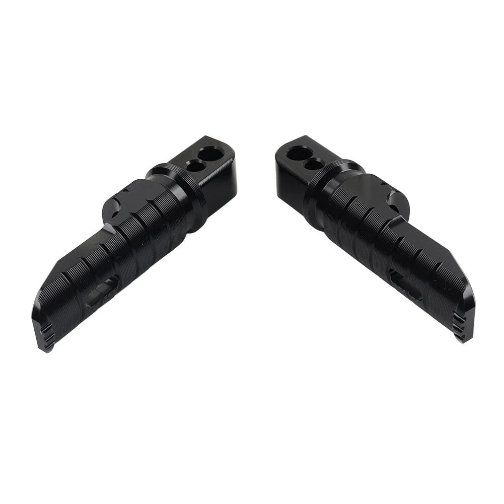 Black Rear Footrest Pegs for Suzuki V-Strom 650 DL650 GSXS1000 (2018-2024)