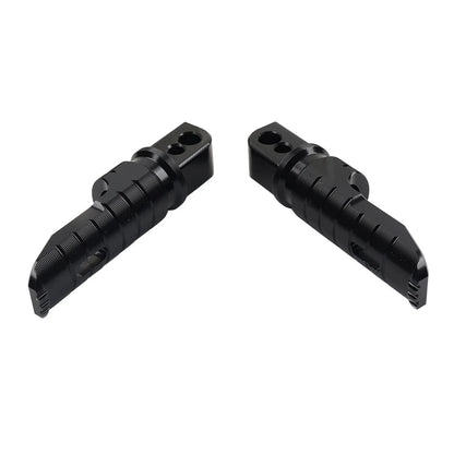 Black Rear Footrest Pegs for Suzuki V-Strom 650 DL650 GSXS1000 (2018-2024)