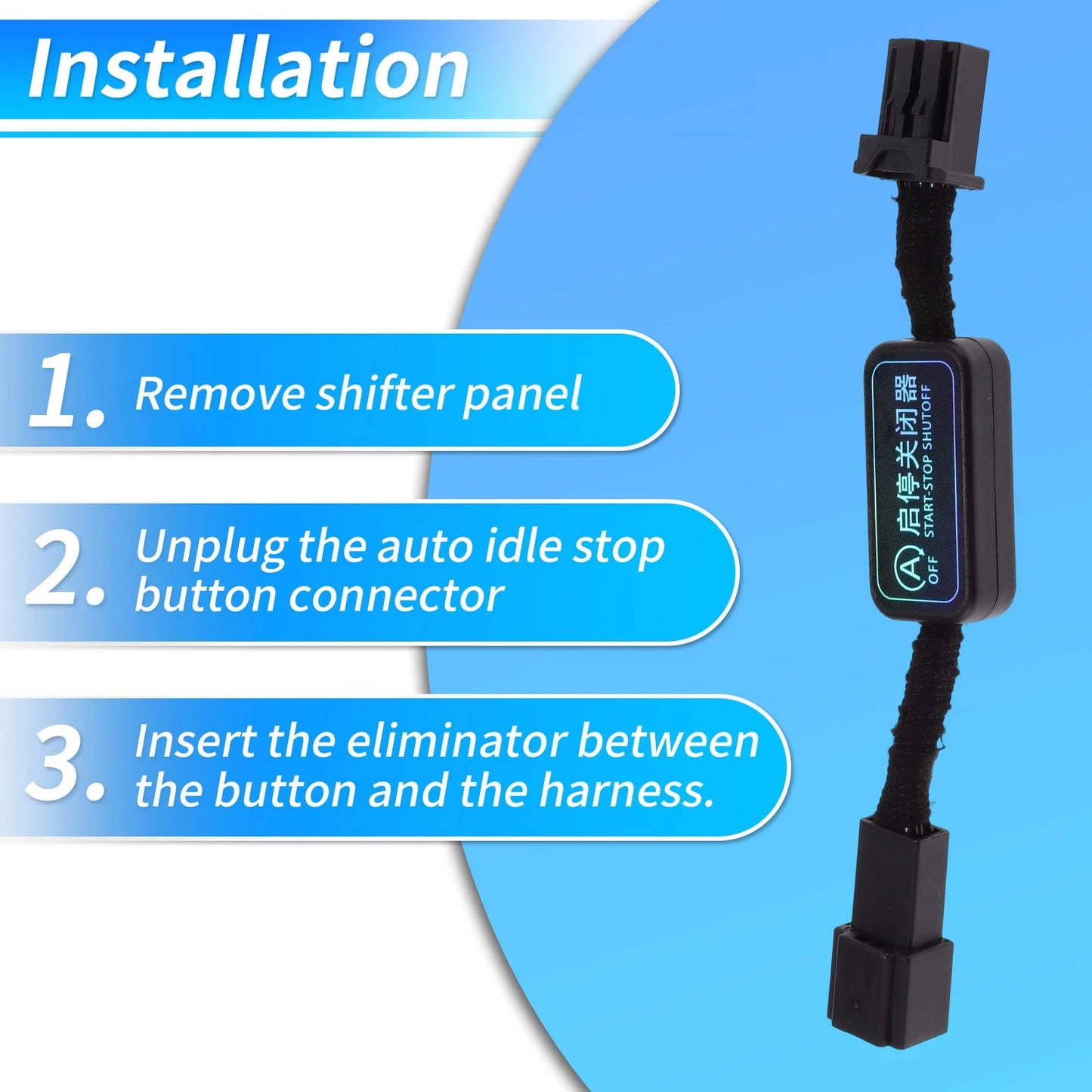 Auto Start Stop Eliminator for Toyota Roomy (2016-2023)