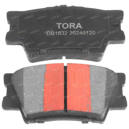 Rear Ceramic Disc Brake Pad Set for Toyota RAV4 (2005–2019)