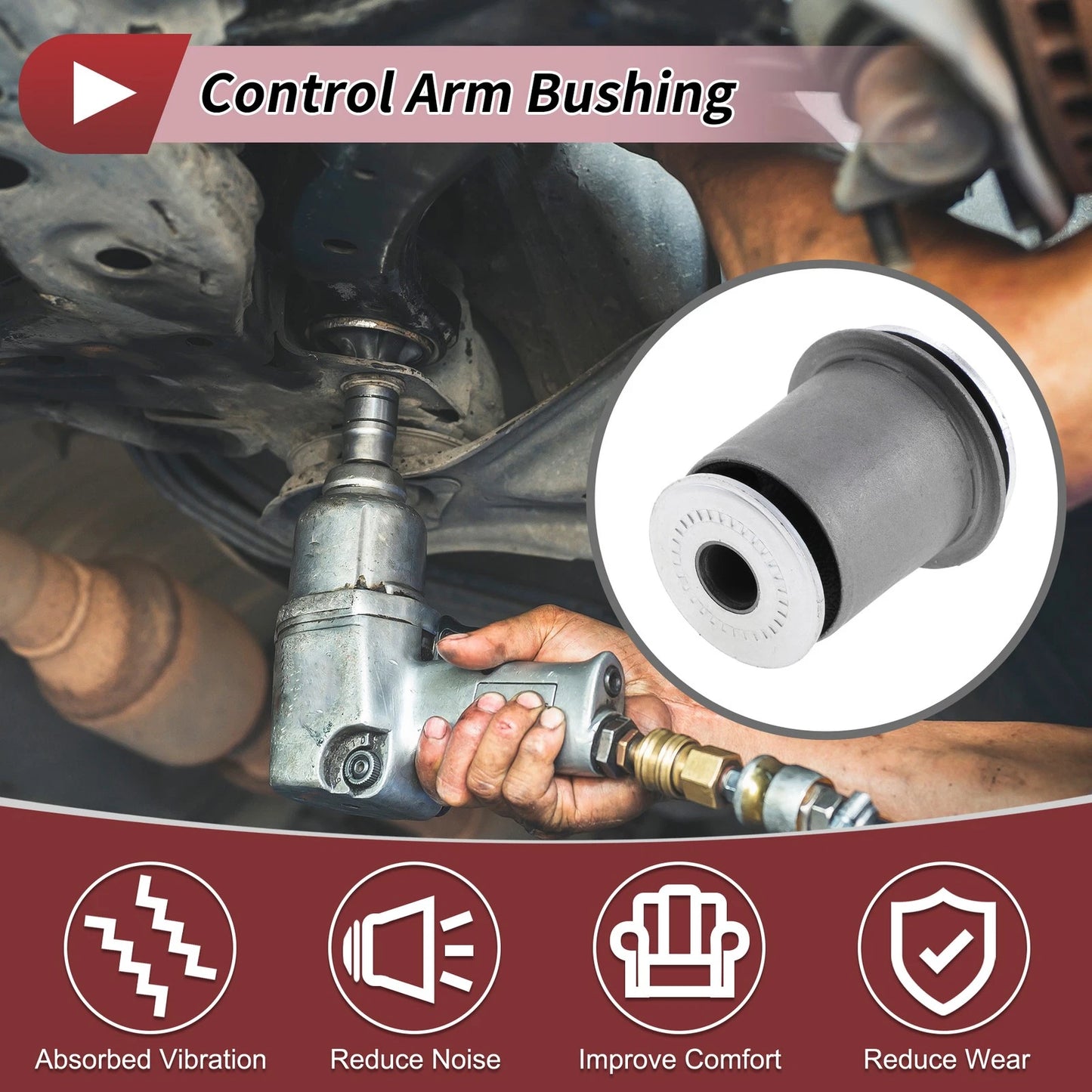 Front Lower Control Arm Bushing for Toyota Fortuner (2005-2023)