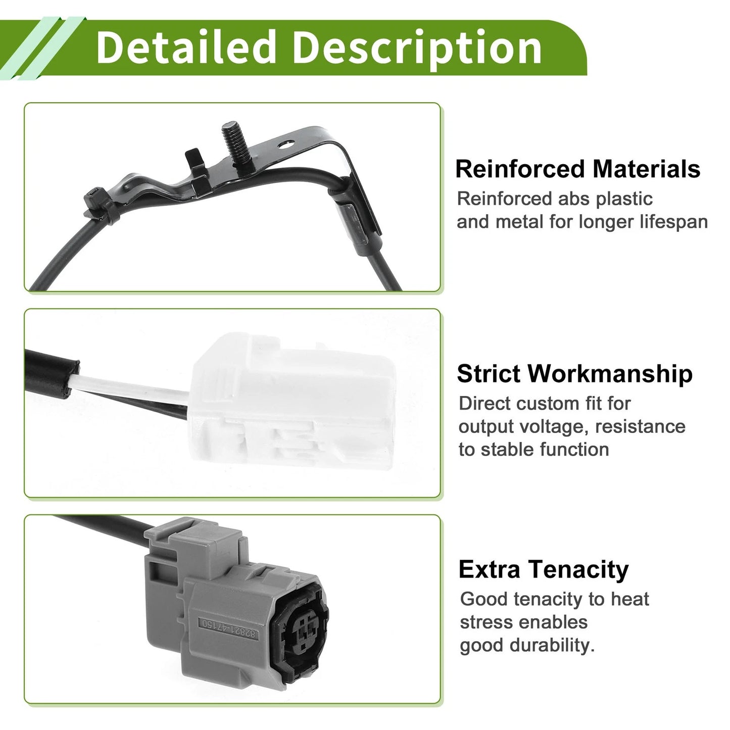 ABS Wheel Speed Sensor for Toyota Scion xB L4 Front Left (2004-2015)