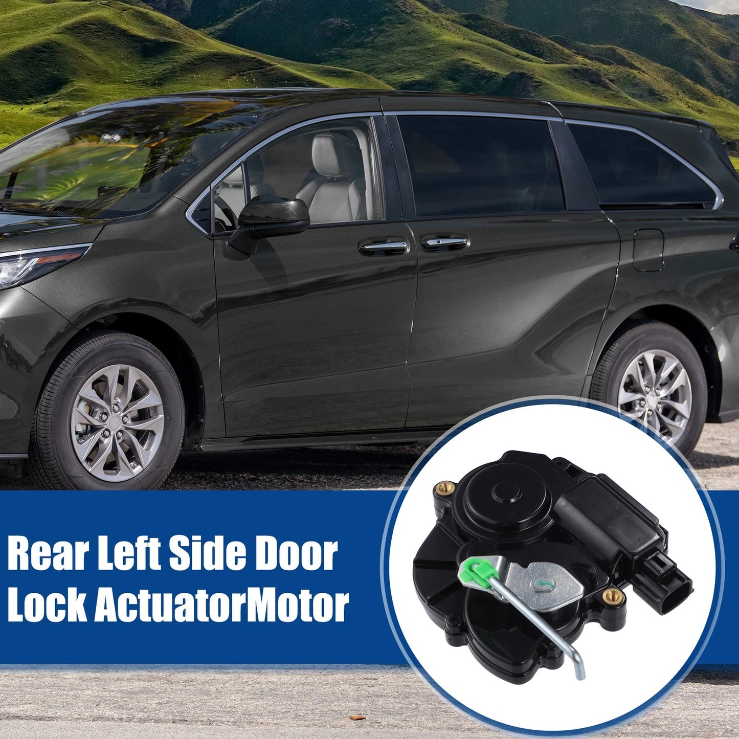Rear Left Side Sliding Door Lock Actuator for Toyota Sienna (2011-2020)