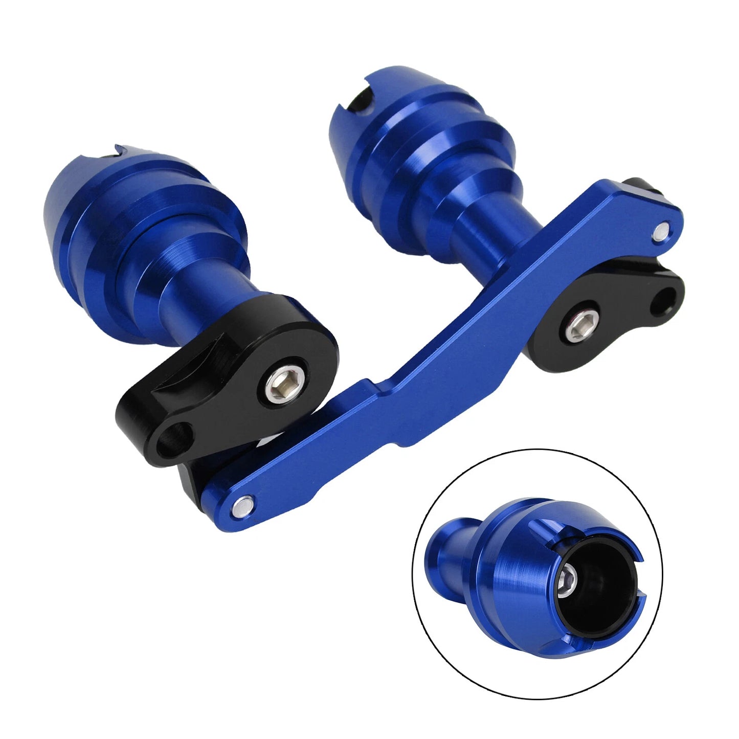 Crash Slider Protector Blue for Yamaha Nvx Aerox Nmax (2015-2019)