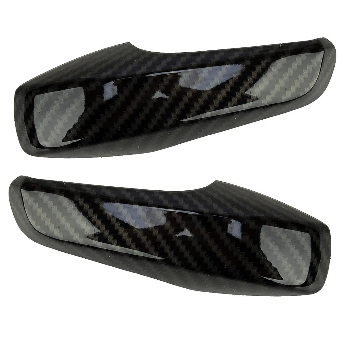 Carbon Fiber Interior Door Handle Cover Trim for Smart Fortwo (2007-2014)