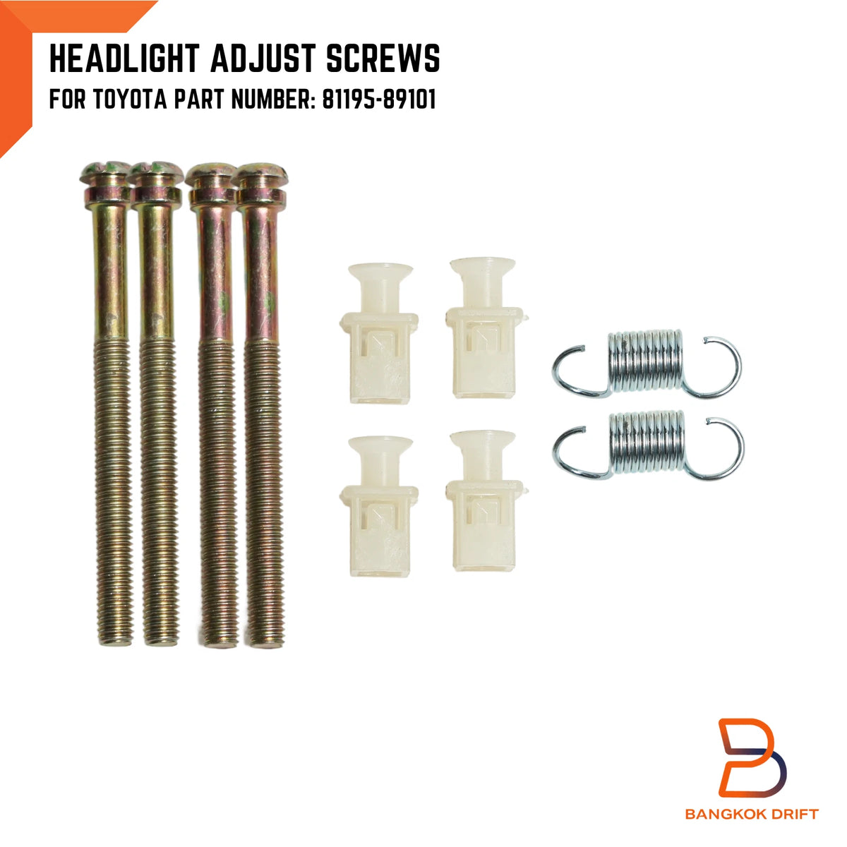 Headlamp Adjust Screw Nut for Toyota Hilux Ute (1984-1988)