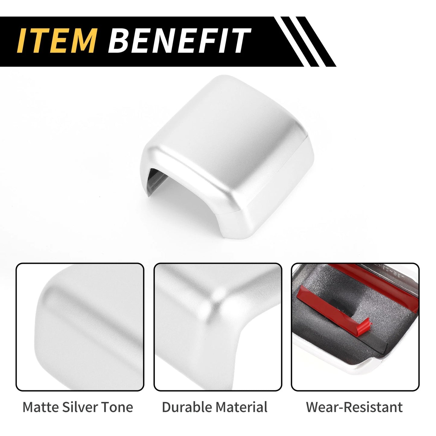 Gear Shift Knob Head Cover Trim for Toyota Tundra (2022-2024)