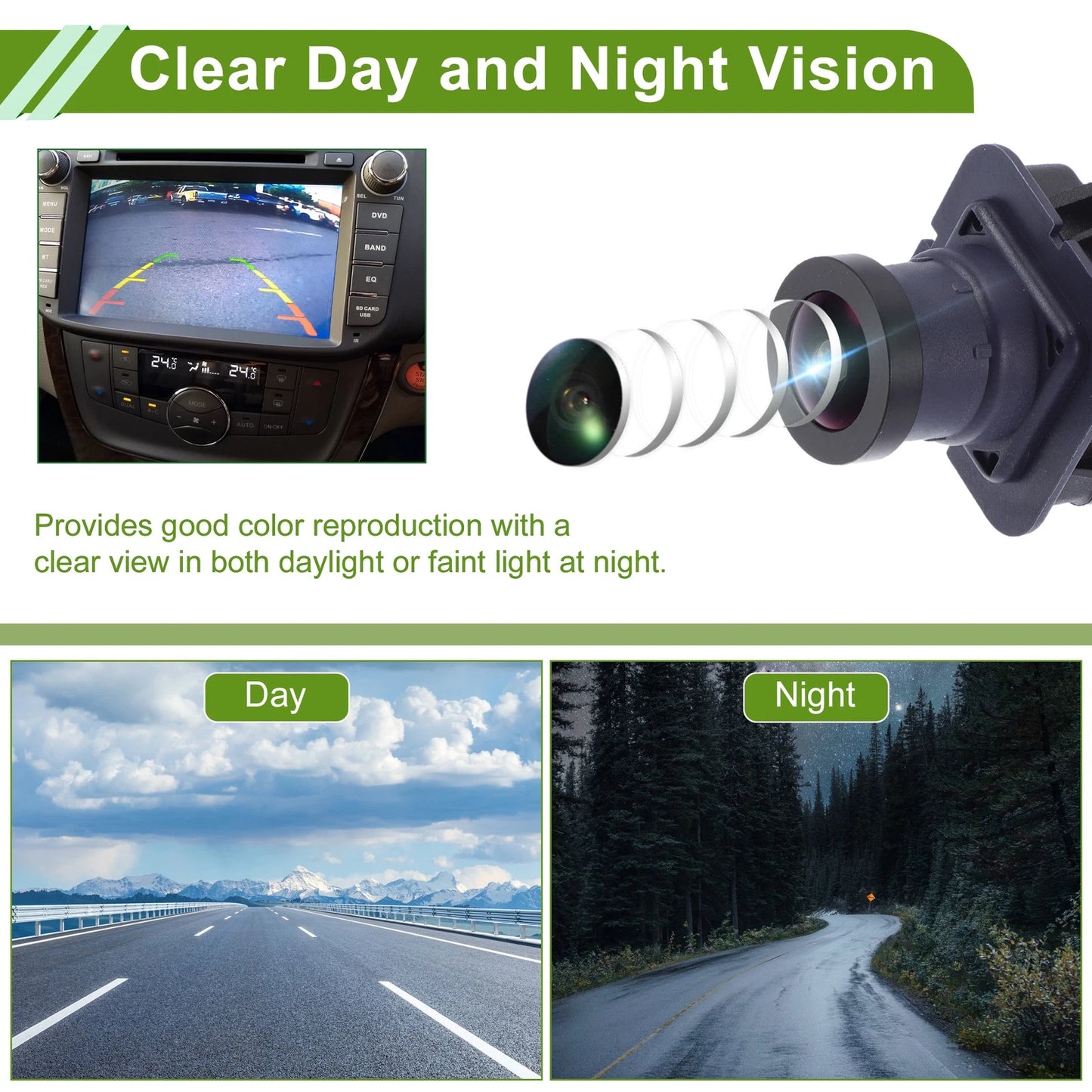 Rear View Camera for Ford Mustang (2015-2019)