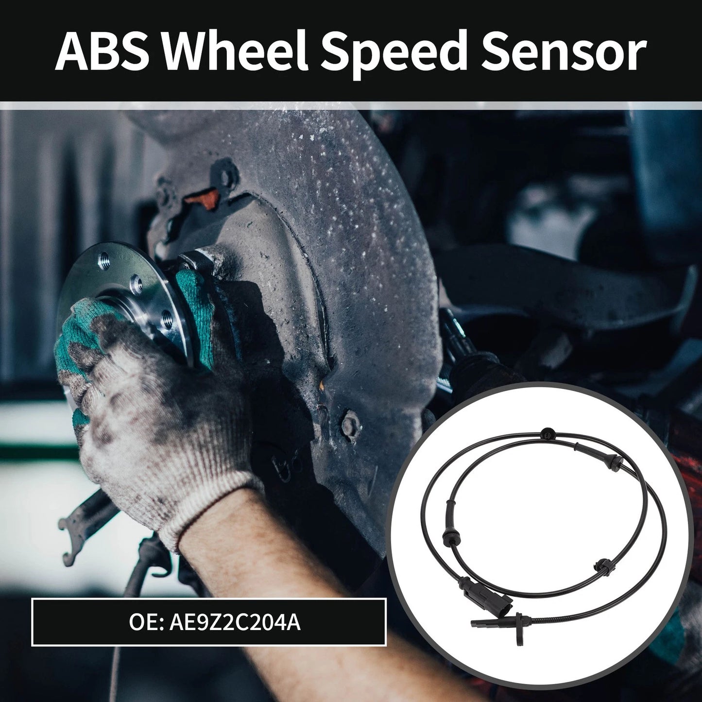 ABS Sensor for Ford Flex 2010-2012 - Front Left or Right (2010-2012)