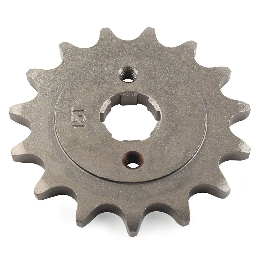 15T Front Sprocket Cog for 125cc-250cc Dirt Pit Bike ATV Go Kart