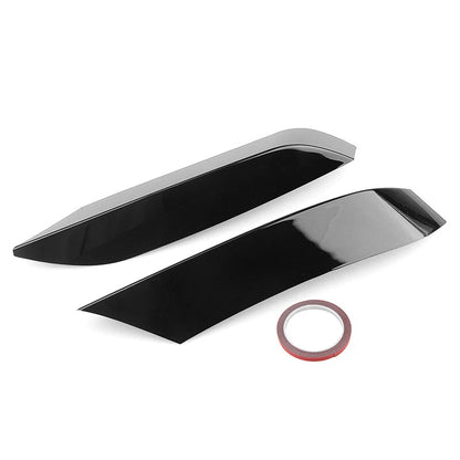 Front & Rear Bumper Splitter Lip Spoiler Black for BMW F80 M3 F82 F83 M4 (14-20)