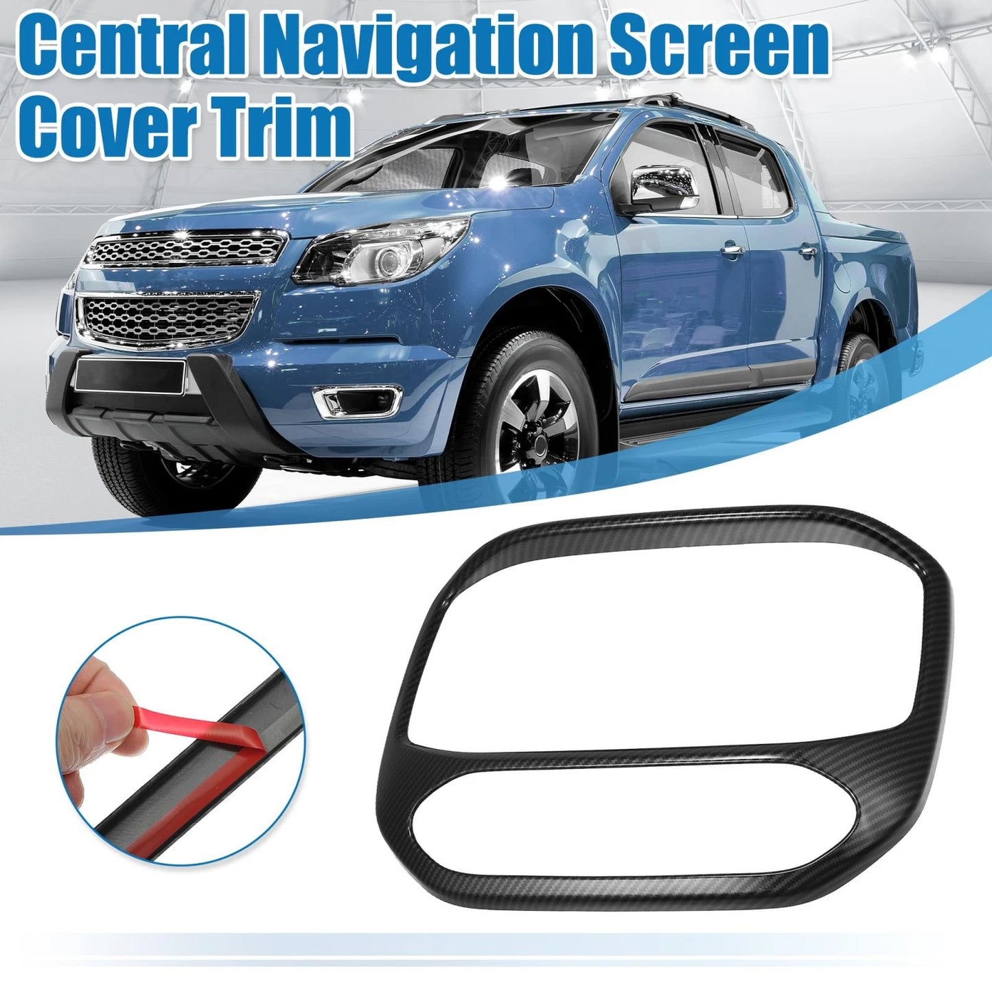 Black Central Navigation Panel Air Outlet for Chevrolet Colorado (2015-2022)