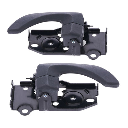 Inner Door Handle Set of 2 for Hyundai Santa Fe SM (2000-2005) Grey