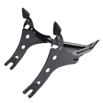 Black Sissy Bar Passenger Backrest Pad for Indian Chieftain Dark Horse (2014-2024)