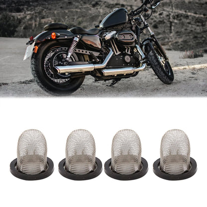 4pcs / Engine Oil Strainer Fuel Filter Thimble Mesh for Motorcycle Scooter