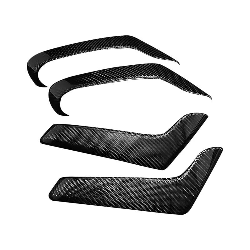 Real Carbon Fiber Interior Door Handle Panel Trim For Benz CLA 2020+ A200 A250