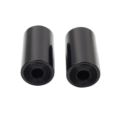 49MM 7/8" Clip-On Handlebar Riser Extension Adapter for Motorcycle Black