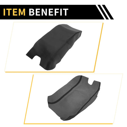 Center Console Armrest Cover for Ford F-150 Microfiber Leather (2015-2023)